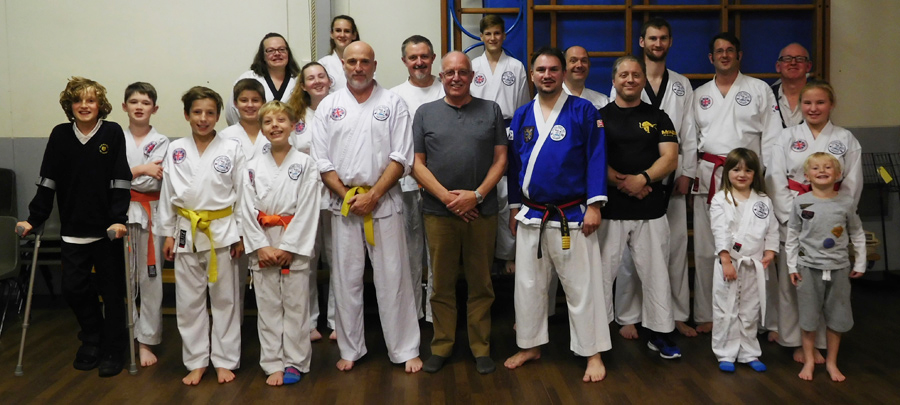 Clevedon Tang Soo Do class