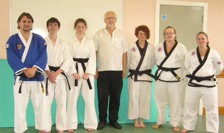 GM Adams and new black belts